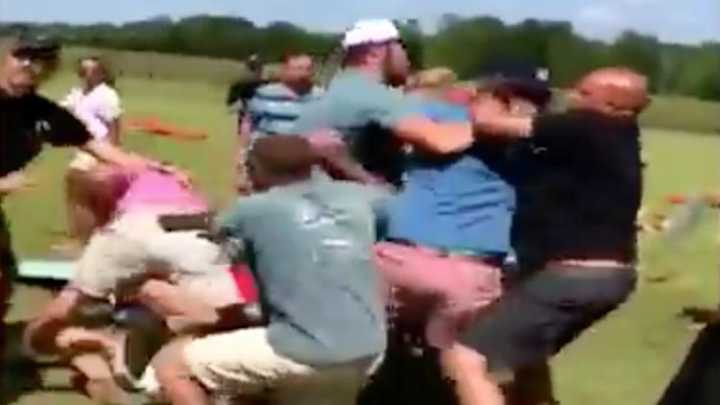 Friday’s Hot Clicks: Charity Cornhole Tournament Devolves Into Massive Brawl