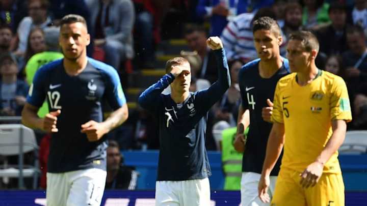El 1x1 de los jugadores de Francia en la victoria frente a Australia por 2-1 El 1x1 de los jugadores de Francia en la victoria frente a Australia por 2-1
