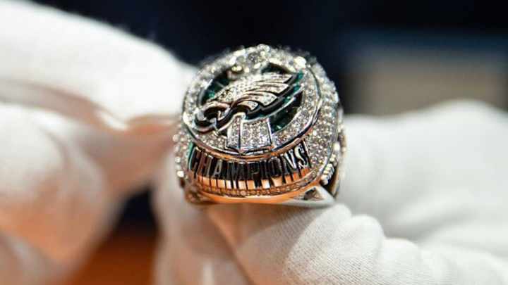 The Eagles' Super Bowl Rings Pay Tribute to 'Philly Special' and Dog Masks