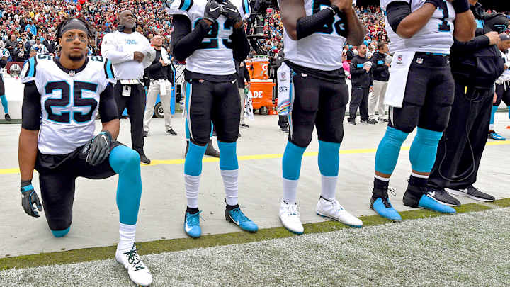 Which NFL Players Protested Racial Injustice During the National Anthem in Week 7?