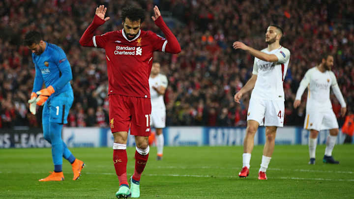 VIDEO: Roma Star Impressed By Anfield as He Greets Former Teammate Mohamed Salah Before UCL Clash