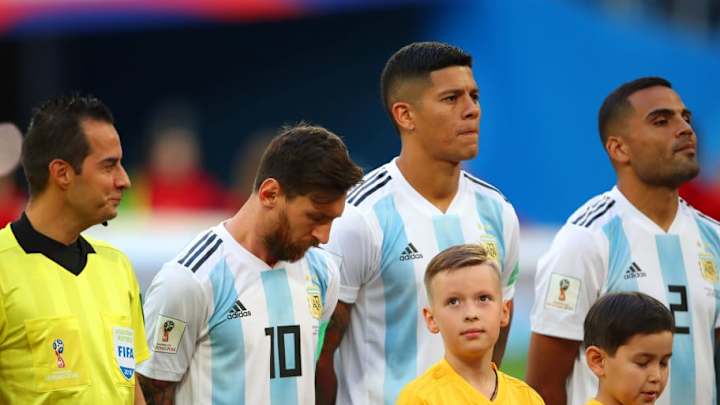 Marcos Rojo Reveals How Lionel Messi's Half-Time Team Talk Galvanised His Side Against Nigeria