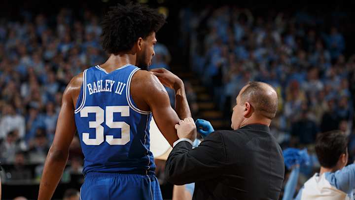 Duke's Marvin Bagley to Miss Second-Straight Game with Knee Sprain