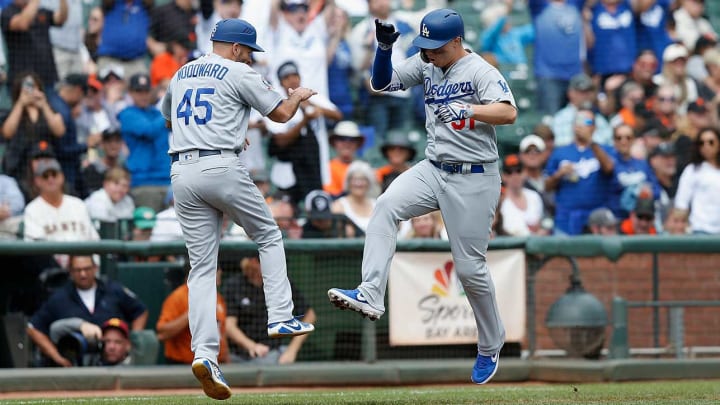 Dodgers Clinch Playoff Berth With Win Over Giants, NL West Still Up for Grabs Dodgers Clinch Playoff Berth With Win Over Giants, NL West Still Up for Grabs