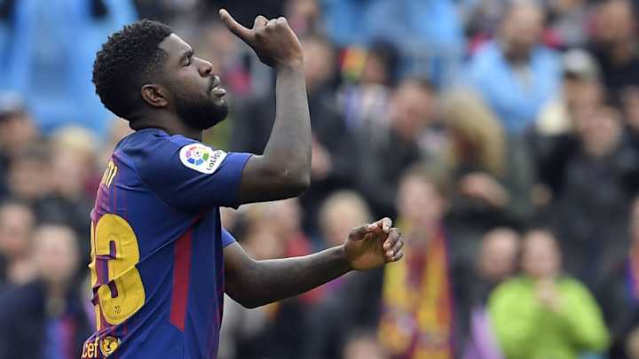 Samuel Umtiti Insists Barcelona Have to 'Kick Me Out' Before He Considers Man Utd Switch