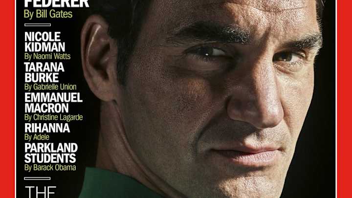 Roger Federer Graces One of Six Covers for TIME's 100 Most Influential People Issue
