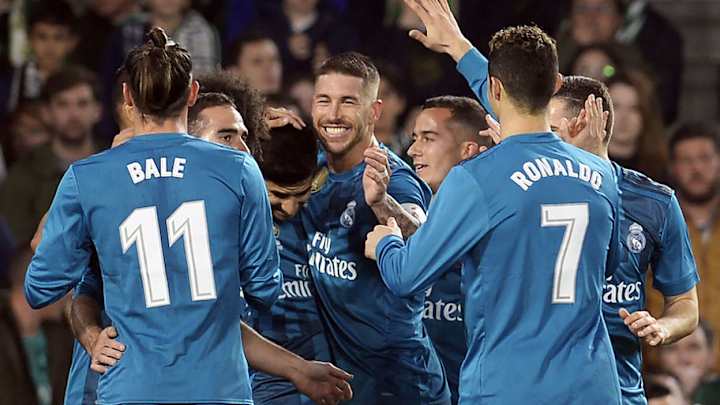 El 1x1 de los jugadores merengues en la goleada del Madrid ante el Betis (3-5)