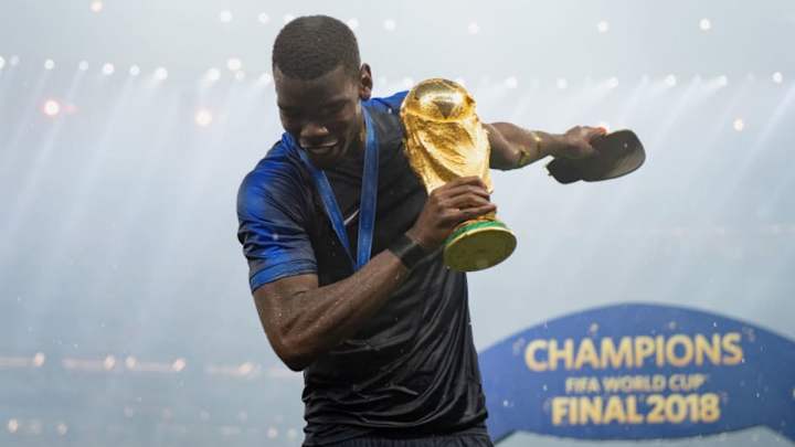Paul Pogba is Only the Fourth Man Utd Player in the Club's History to Win the World Cup
