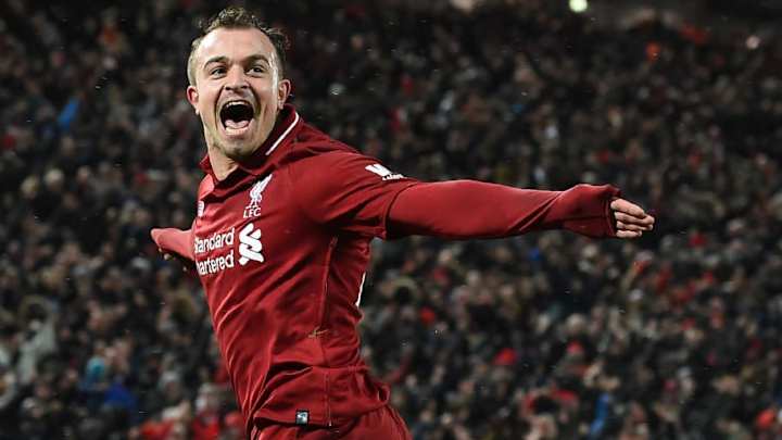 Liverpool Fans Loved Xherdan Saqiri's Simple Message for Gary Neville After Second-Half Brace Liverpool Fans Loved Xherdan Saqiri's Simple Message for Gary Neville After Second-Half Brace