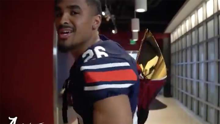 Watch: Jalen Hurts Trolls Charles Barkley With National Championship Trophy After Losing Bet