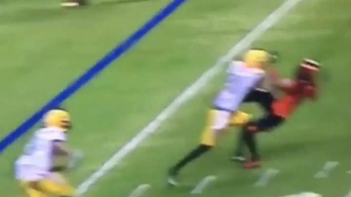 Monday’s Hot Clicks: CFL Defensive Back Tells Receiver ‘Bring It On,’ Immediately Gets Run Over