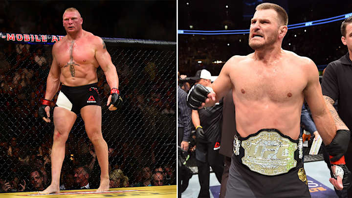 Week in Wrestling: UFC Champ Stipe Miocic On Brock Lesnar and Ronda Rousey; WrestleMania 34 Update