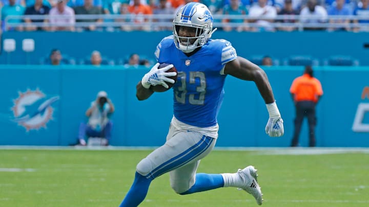 Report: Detroit Lions Place Rookie RB Kerryon Johnson on Injured Reserve