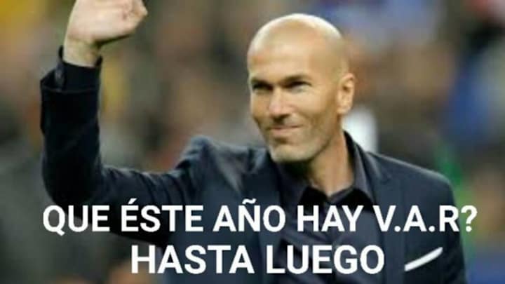 Los mejores memes de la dimisión de Zidane