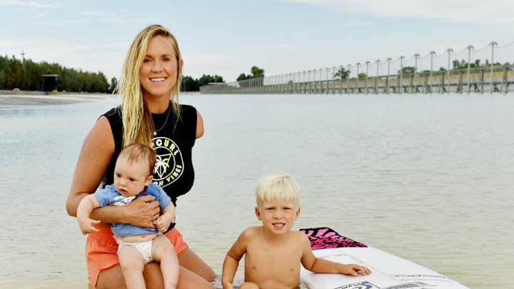 Bethany Hamilton at Surf Ranch!