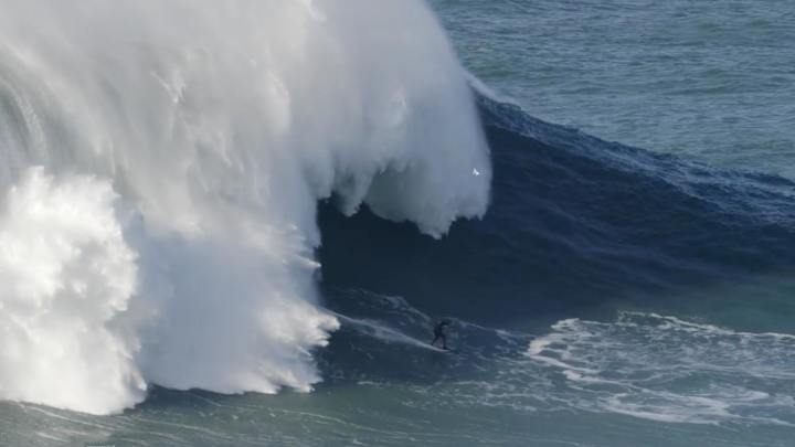 Tuesday’s Hot Clicks: Surfer Rides Enormous Wave, Believed to Be Record 100 Feet Tall