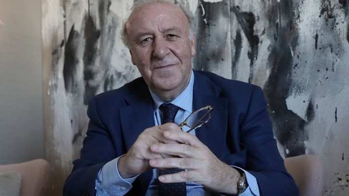 Del Bosque: "No entiendo que Messi no sea candidato al Balón de Oro"