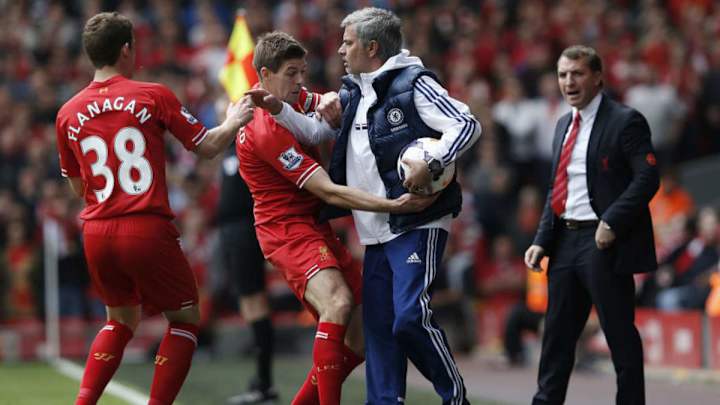 Steven Gerrard Reveals the One Word He'd Use to Describe Manchester United Manager Jose Mourinho