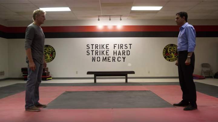 Daniel LaRusso And Johnny Lawrence Are Back In "Cobra Kai" Teaser