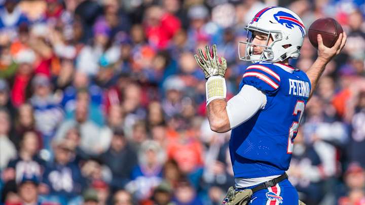 Report: Quarterback Nathan Peterman Signs With Raiders Practice Squad