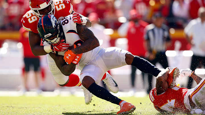 Demaryius Thomas on Trade Rumors: 'At the End of the Day I’ll Have a Job' Demaryius Thomas on Trade Rumors: 'At the End of the Day I’ll Have a Job'