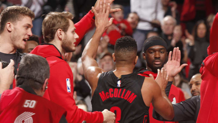 C.J. McCollum Drops 50 on the Bulls After Wild 28-Point First Quarter C.J. McCollum Drops 50 on the Bulls After Wild 28-Point First Quarter