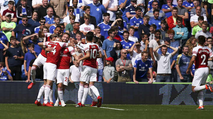 Arsenal Star Could Land Himself in Hot Water After Making 'Political Gesture' During Cardiff Win