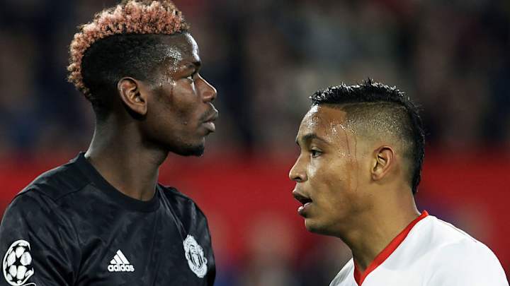 Manchester United Fans React to Paul Pogba's Corner Defending Antics Against Sevilla