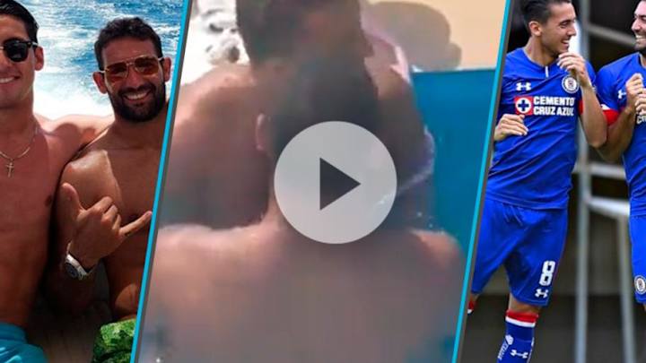 SORPRESA | El vídeo de Cauteruccio y Salas en una piscina que sugiere que hay algo entre ellos