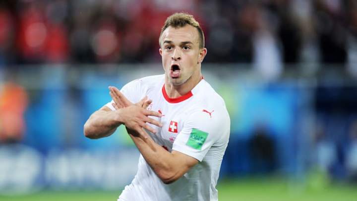 'Pure Emotion': Switzerland Star Xherdan Shaqiri Defends Controversial Goal Celebration