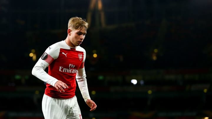 Arsenal Starlet Emile Smith-Rowe Ruled Out of Thursday's Europa League Clash Due to Injury
