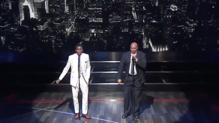 Watch: Charles Barkley and Victor Oladipo Team up for Hilarious Rendition of "New York, New York"