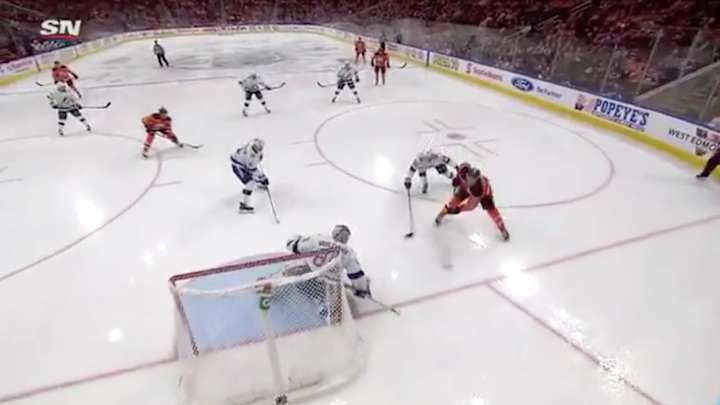 Watch: Connor McDavid Scores From Impossibly Tight Angle