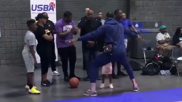 Watch: LeBron James Helps Coach Son's Travel Team To Big Tournament Win