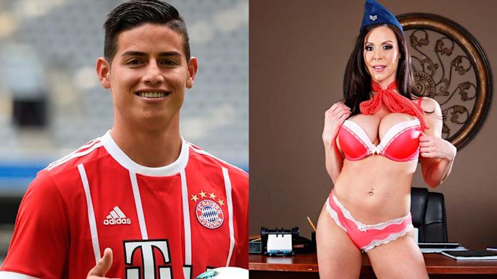 PICANTE | La actriz de cine adulto a la que ha comenzado a seguir James Rodríguez en las redes