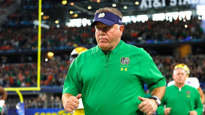 Brian Kelly: No 'Overwhelming' Difference Between Notre Dame, Clemson Talent