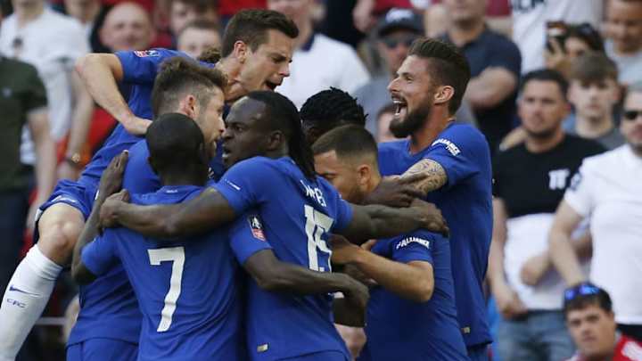 Chelsea 1-0 Man Utd: Eden Hazard's 1st-Half Penalty Gives Blues FA Cup Final Win at Wembley