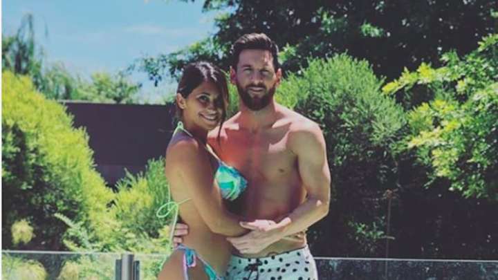 La Navidad de Leo Messi junto a Antonella y sus hijos en Argentina