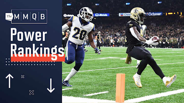NFL Power Rankings Poll: Saints Overtake Rams for No. 1 Spot, Patriots No. 2 NFL Power Rankings Poll: Saints Overtake Rams for No. 1 Spot, Patriots No. 2