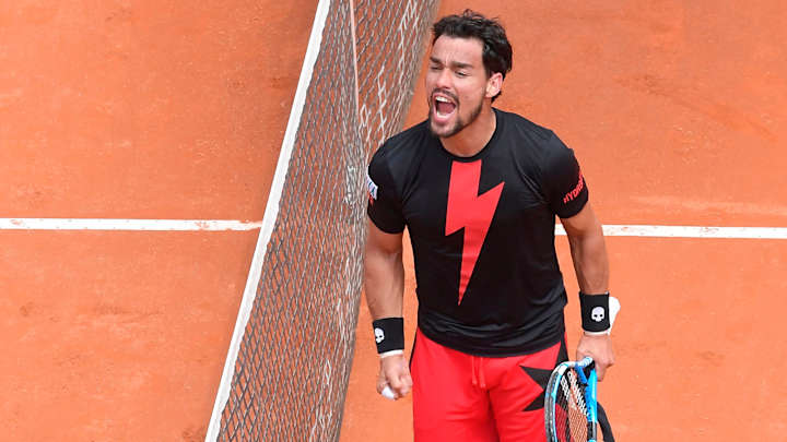 Fognini Fires Up Italian Open Crowd With Win Over Thiem