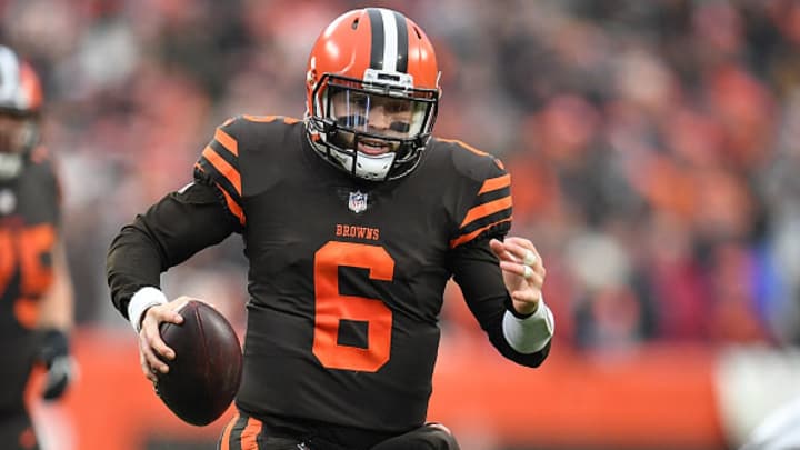 Watch: Baker Mayfield Stares Down Hue Jackson as Browns Complete Season Sweep vs. Bengals