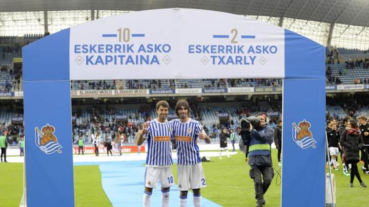 Victoria (3-2) de la Real Sociedad al CD Leganes con el homenaje a Xabi Prieto y Carlos Martínez
