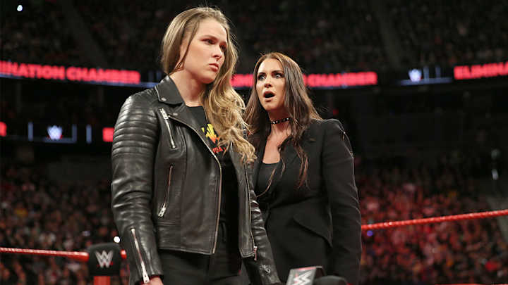 Monday's Hot Clicks: Ronda Rousey Arrives in WWE, Immediately Puts Triple H Through Table Monday's Hot Clicks: Ronda Rousey Arrives in WWE, Immediately Puts Triple H Through Table
