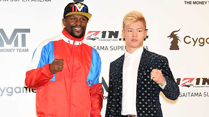 Floyd Mayweather's Exhibition vs. Tenshin Nasukawa Back on