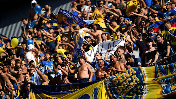 LOCURA | La fiesta de los hinchas de Boca en Barcelona