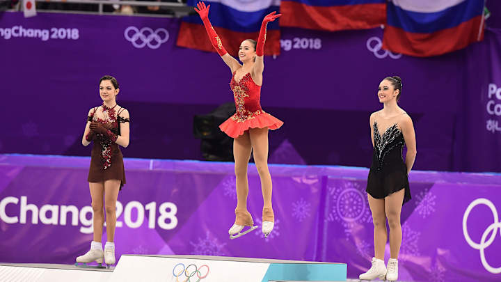 OAR's Alina Zagitova​​ Wins OAR's First Gold in Dramatic Ladies' Figure Skating Finish