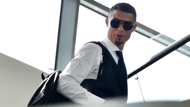 WATCH: Cristiano Ronaldo Touches Down in Turn After Juventus Transfer