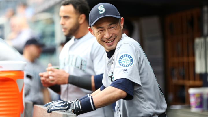 Ichi-who? Suzuki Sits on Mariners' Bench in Fake Mustache Disguise