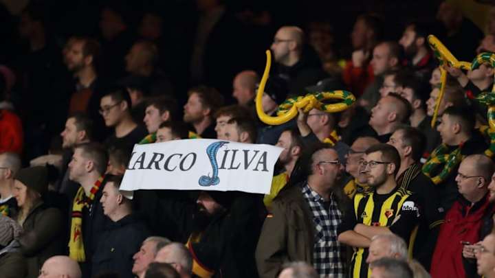 Hiss-terical Watford Fans Taunt Former Manager Marco Silva During Game Against Everton - With SNAKES