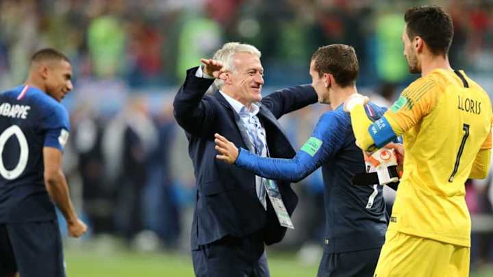 Didier Deschamps Praises France's Mentality After Les Blues Book WC Final Spot With Belgium Win